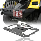 License Plate Relocation Bracket Holder Kit For Jeep Wrangler Yj Tj Jk Jl 55-22