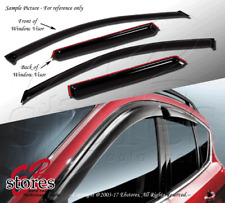 For 2002-2005 Mazda Protege5 Smoke Window Visor Rain Guard Deflector 4pcs Set