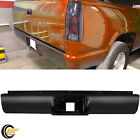 For 88-98 Chevrolet Silverado Sierra Black Bumper Roll Pan C1500 2500 3500 Steel
