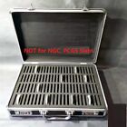 Aluminum Frame Storage Box Case With Lock For 100 Silver Dollar Coins Holders