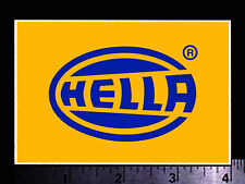 Hella Lights - Original Vintage 1980s Racing Decalsticker