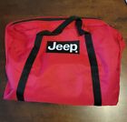 Jeep Wrangler Warn Winch Tow Recovery Strap Shackle Emergency Kit Bag 98240