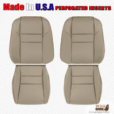 2004 2005 2006 Fits Acura Tsx Driver Passenger Perforated Leather Seat Cover Tan