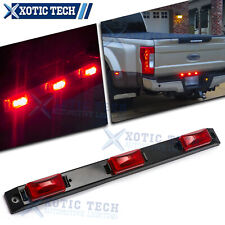 Red Lens Led Truck Bed Tail Rear Center Tailgate Mounted Running Light Bar 17