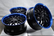17 Wheels Rims Blue Black Ford Fusion Mustang Honda Accord Civic Camry Corolla