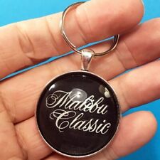 Vintage Chevy Malibu Classic Badge Emblem Chevrolet Crest Keychain Reproduction