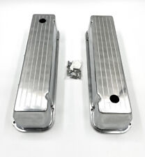 Pair Polished Ball Milled Valve Covers For Big Block Ford Bbf 429 460