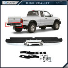 Chrome Stainless Steel Rear Step Bumper Replacement For 1995-2004 Toyota Tacoma