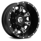 17 Inch Black Wheels Rims Chevy Silverado 3500 Dually Fuel Throttle D513 8x210