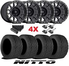 Method Nv Mr305 Black Wheels Tires Nitto Terra Grappler Package Set 1500