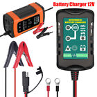 12v Automatic Battery Charger Maintainer Motorcycle Trickle Float Motorcycle Atv