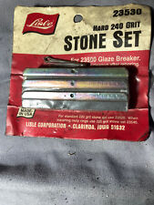 Lisle 23530 Hard 240 Grit Stone Set For Clean-up After Boring Fits 23500 Hone