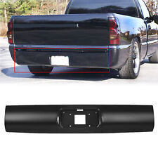 Rear Bumper Roll Pan W License Plate For 1994-2003 Chevy Gmc S10 Sonoma