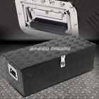 30x13x10 Black Aluminum Pickup Truck Trunk Bed Tool Box Trailer Storagelock