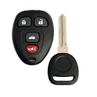 Oem Electronics Keyless Remote Fob Chip Key 4 Button Kobgt04a 15252034