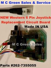 New Western Snow Plow Joystick Controller Replacement Repair Rebuild Board Usa