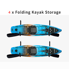 Folding Kayak Storage Wall Mount Hanger Rack For Canoe Paddle Kayak Hanging Hook
