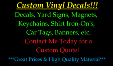  Custom Order Vinyl Decal For Walls Banners Signs Message Me 1st To Discuss