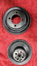 1970-72 Ford Mustang Torino Boss 351 351c Crank Pulley Water Pump Pulley Oem.