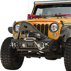 Paramount Stinger Front Bumper With Winch Plate Fit 07-18 Jeep Wrangler Jk