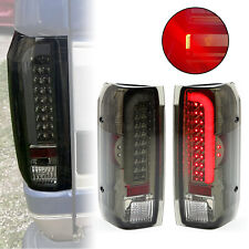 Led Driver Passenger Tail Lights Lamps For 90-97 Ford F150 F250 F350 Bronco