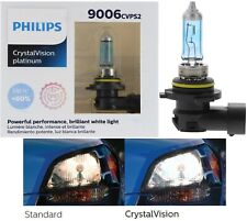 Philips Crystal Vision Platinum 9006 51w Two Bulbs Head Light Replacement Stock