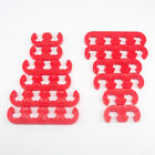 2sets Red Plastic Spark Plug Wire Separators Dividers Looms For Chevy Ford 9727