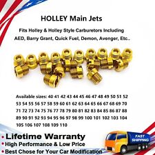 Holley Carburetor Main Jets Kit Holly Size 40-110 14-32 Choose Any Size 20 Pack