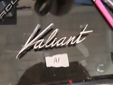 1963 64 Plymouth Valiant Emblem Script Oem 2423850 Mopar