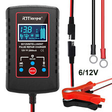 612v Smart Automatic Battery Charger Maintainer Trickle Motorcycle Car Auto Atv