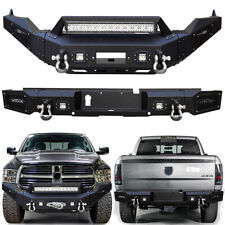 Vijay For 2013-2018 Dodge Ram 1500 Front Or Rear Bumper With Led Lights