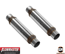 Flowmaster 71419 Fx 4 Round Body Muffler With 3 Inlet Outlet - Pair
