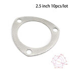10pcs 2.5 Exhaust Header Down Pipe Manifold Collector Flange Gasket 3 Bolt