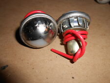Hot Rod 12 Volt Oval Snap In License Plate Light Hot Rods Boats Trailers Qty2