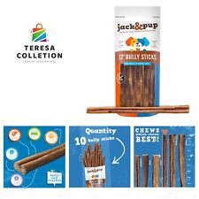 Thick Bully Sticks 12 Inch Bully Sticks For Large Dogs Aggressive Chewers ...