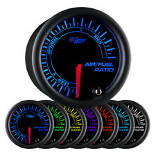 52mm Glowshift Black 7 Color Needle Air Fuel Ratio Gauge