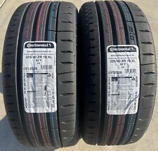 Two New Continental Extremecontact Sport 02 22540zr19 Tires Like Michelin 4s