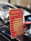 Eddie Meyer Brass Engine Tag Hot Rod Auto Racing Flathead Indy Car Midget Sprint