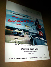 1957 Dodge Mid-size-mag Car Ad- Drive The Swept-wing -57 Dodge Today