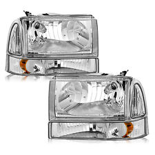 For 1999-2004 Ford Super Duty F250350450550 2000-2004 Excursion Headlights
