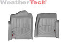 Weathertech Floor Mat Floorliner For Silveradosierra Regular Cab- 1st Row- Grey