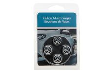 Vw Volkswagen Valve Stem Caps Set Of 4 Genuine Oem Jetta Passat Beetle Golf Eos