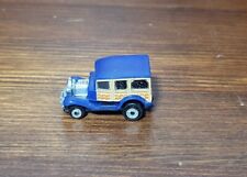 Vintage Micro Machines Insider Ford Woody Rod Galoob 1989 Blue