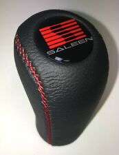Gear Shift Knob Fits For Ford Mustang Saleen Mt 5-6 Speed 2005-2009 Red Stiches