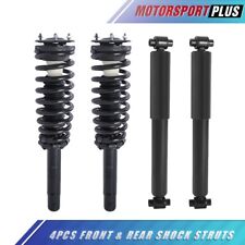 4x Front Rear Strut Shock Absorbers For 2010 2011 12 Ford Fusion Mercury Milan