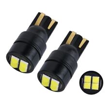 2 X T10 Cree Led 20w Canbus Wedge Parker Plate Light Bulbs Long Life