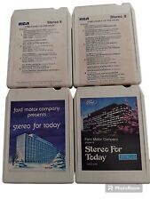 Ford Vintage Demonstration 8 Track Tapes From The 70s Set Of 4