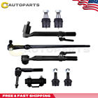 4wd 9pc Ball Joint Tie Rod Drag Link Kit For Ford F-250 F-350 Super Duty 4x4