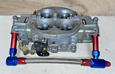 Holley Dominator 4 Barrel Carb Carburetor With Anodizedstainless Fuel Rail 1409