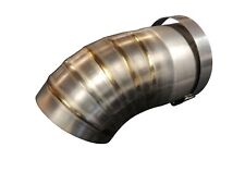 Universal Clamp On Titanium Exhaust Tip Jdm Dolphins Style In 76mm